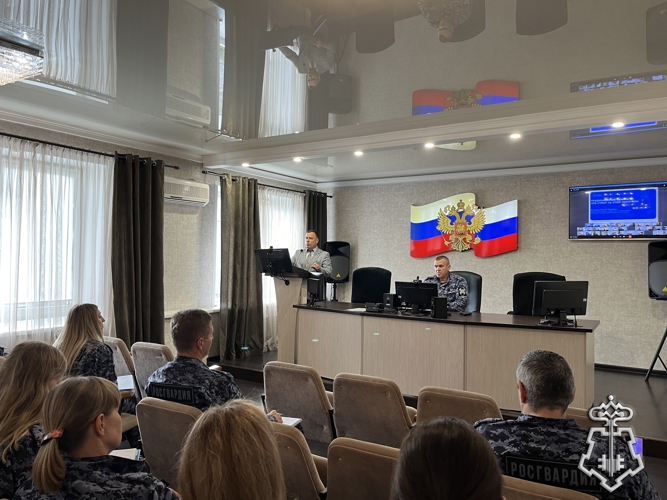 Представитель Общества «Знание» посетил Управление вневедомственной охраны в Алтайском крае