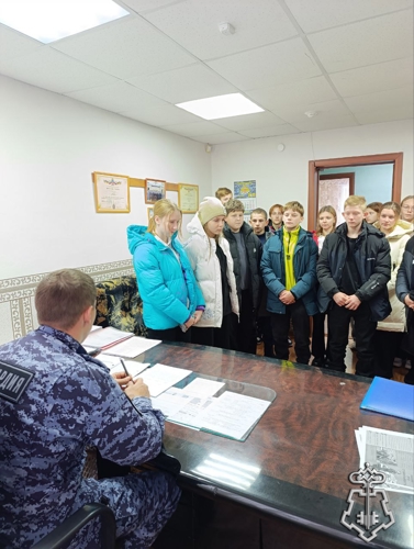 Сотрудники вневедомственной охраны приняли участие в проекте «Билет в будущее»