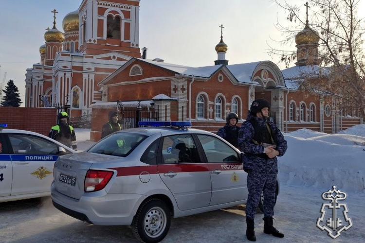 Росгвардия обеспечила безопасность проведения мероприятий, посвященных Крещению Господня в регионе