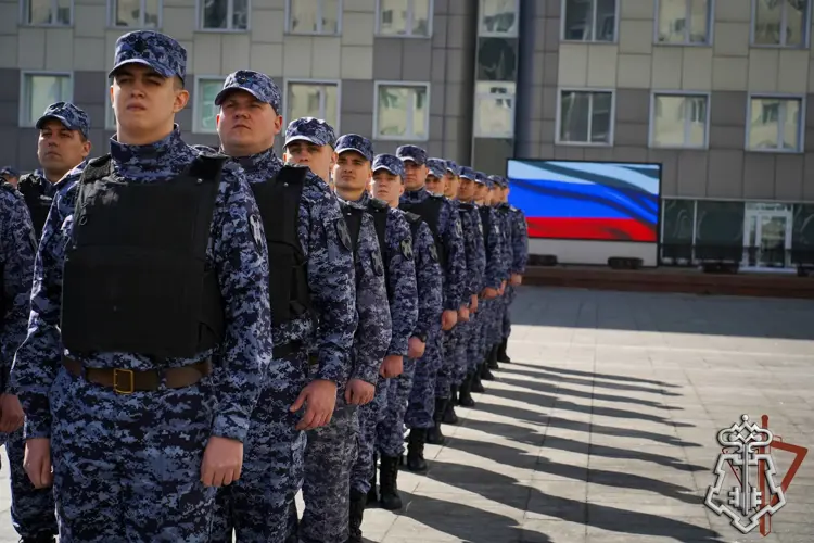 Главное управление Росгвардии по городу Москве запустило флешмоб к юбилею ведомства (видео)