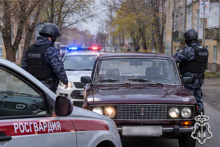 Сотрудники Росгвардии задержали правонарушителя, который управлял транспортным средством без прав